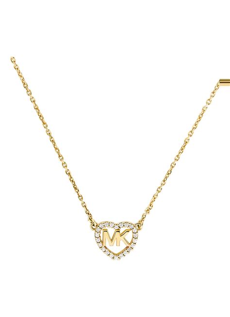 michael kors ketting goud hartje|Michael Kors Kettingen dames online kopen .